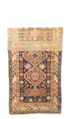 Antique Caucasian Shirvan Rug 4’0" x 7’11”