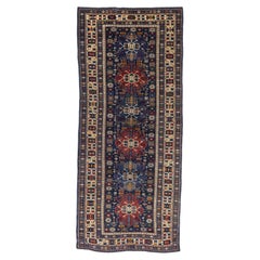 Antique Caucasian Shirvan Rug 4'1" x 9’10”