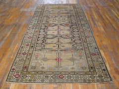 Tapis caucasien Shirvan de la fin du 19ème siècle ( 4'10" x 10'3" - 147 x 312 )