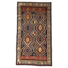 Antique Caucasian Shirvan Rug 5'10" x 10’8”