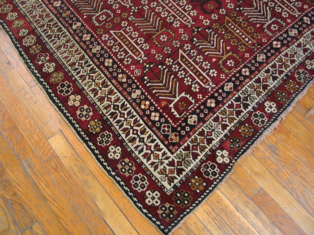 Noué à la main Tapis caucasien ancien, Shirvan en vente