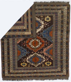 Antique Caucasian Shirvan Rug 5’6" x 6’1"