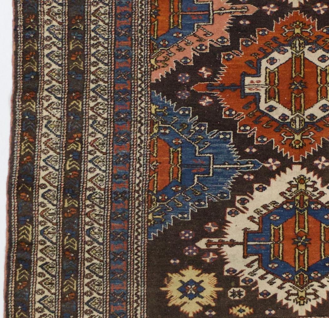 Tappeto antico Shirvan caucasico 5'6