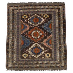Antike kaukasische Schirwan Teppich 5'6" x 6'1"