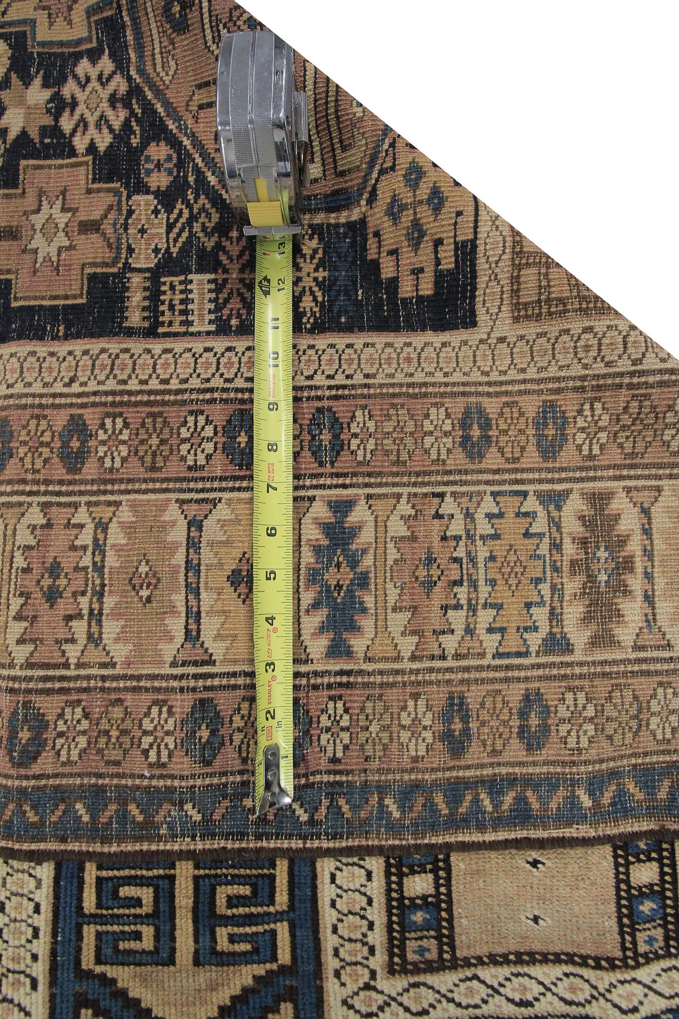 Antique Caucasian Shirvan Rug Antique Shirvan Rug Geometric For Sale 5