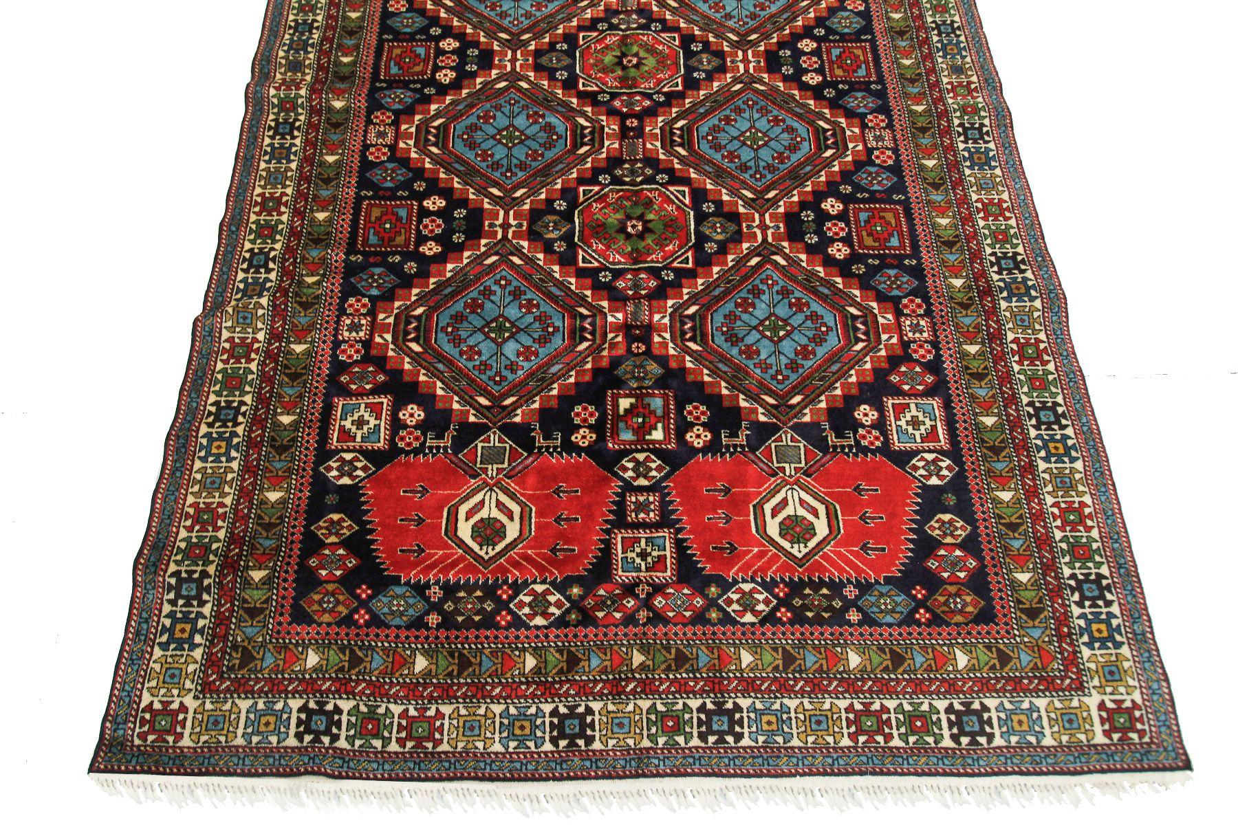 Antiker kaukasischer Schirwan-Teppich, kaukasischer Sammlerteppich, geometrisch, handgefertigt, antik (Europäisch) im Angebot