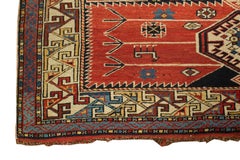 Antique Caucasian Shirvan Rug, circa 1880 4'6 x 7'11