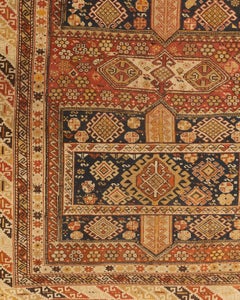 Antique Caucasian Shirvan Rug, circa 1880