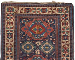 Antique Caucasian Shirvan Rug, circa 1880