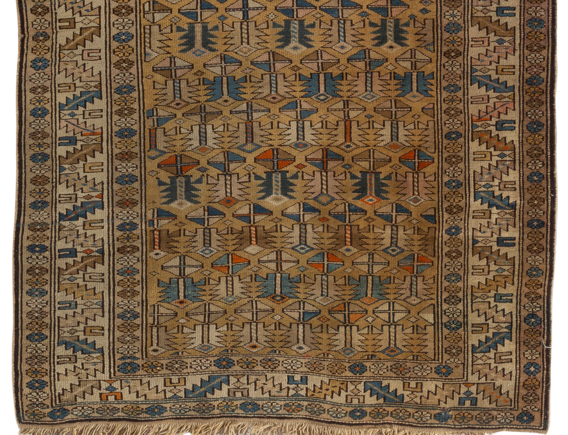 Antique Caucasian Shirvan Rug, circa 1880 In Good Condition For Sale In Secaucus, NJ