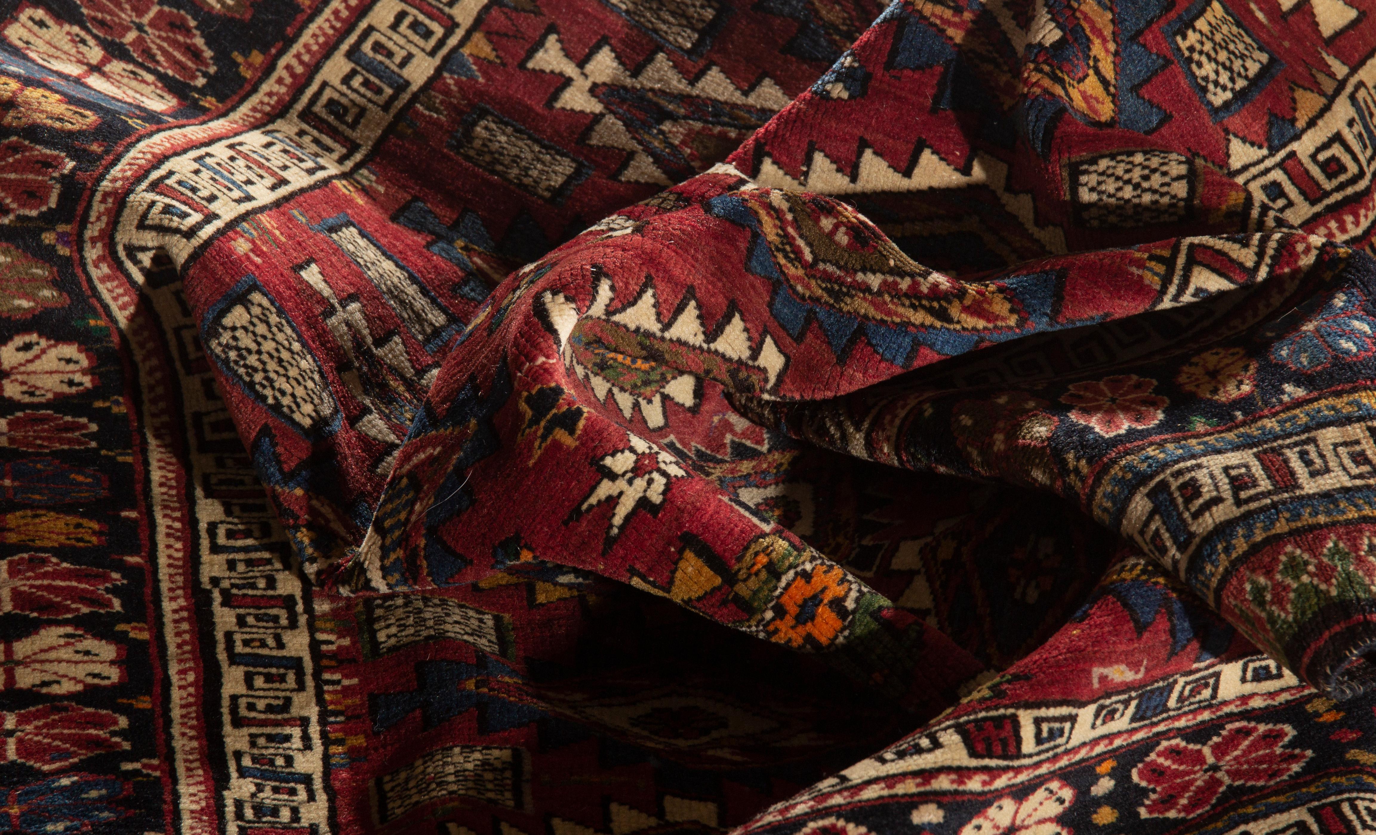 Tapis Shirvan caucasien ancien, circa 1880 en vente 1