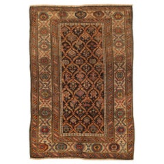 Antico tappeto caucasico Shirvan, 1880 circa