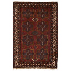 Tapis Shirvan caucasien ancien, vers 1900