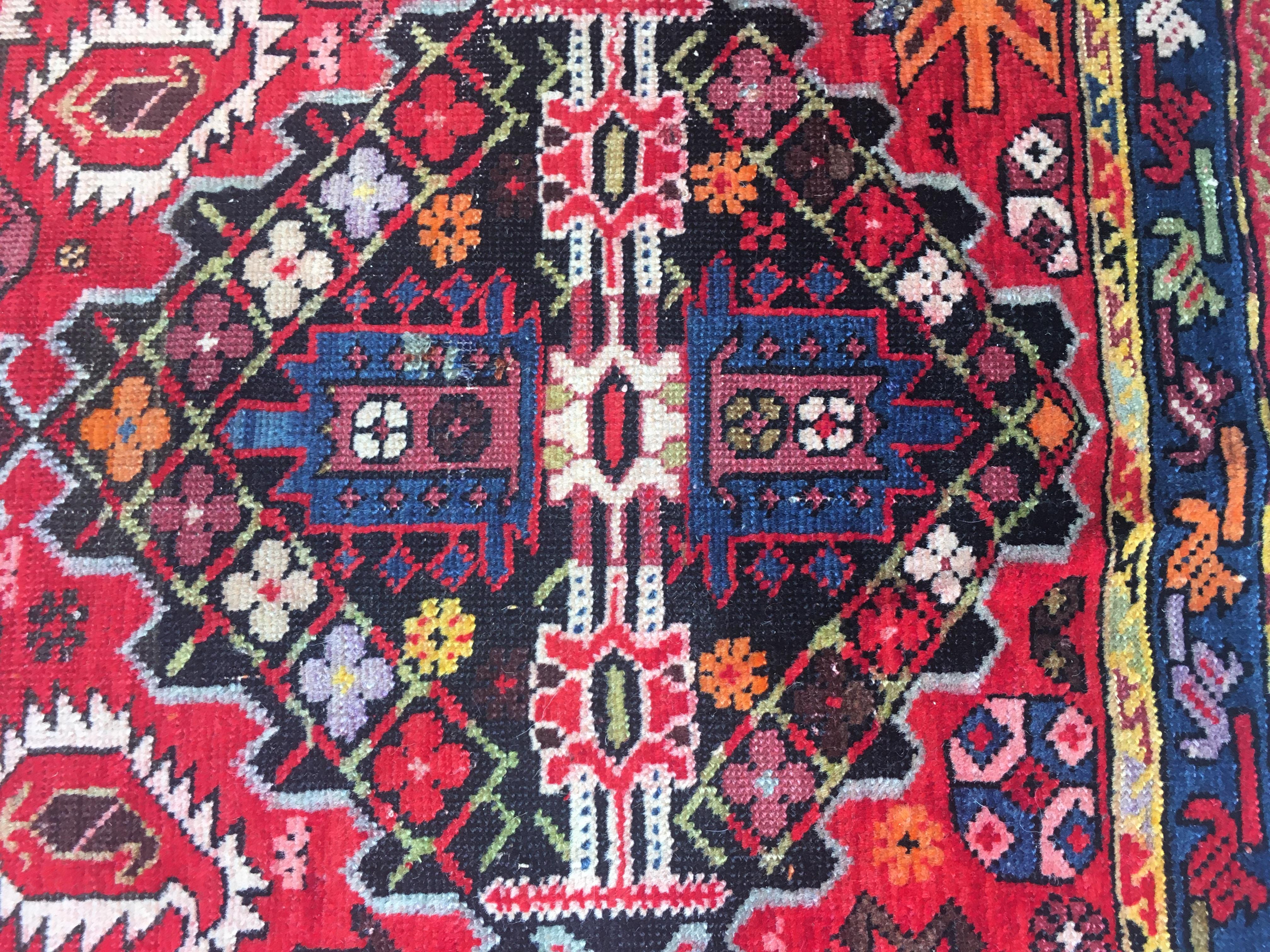 Tapis Shirvan caucasien ancien en vente 2