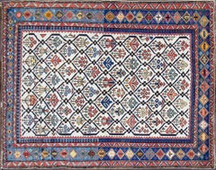 Antique Caucasian Chi Chi/ Shirvan/ Kazak Rug, 3'6" x 4'7"