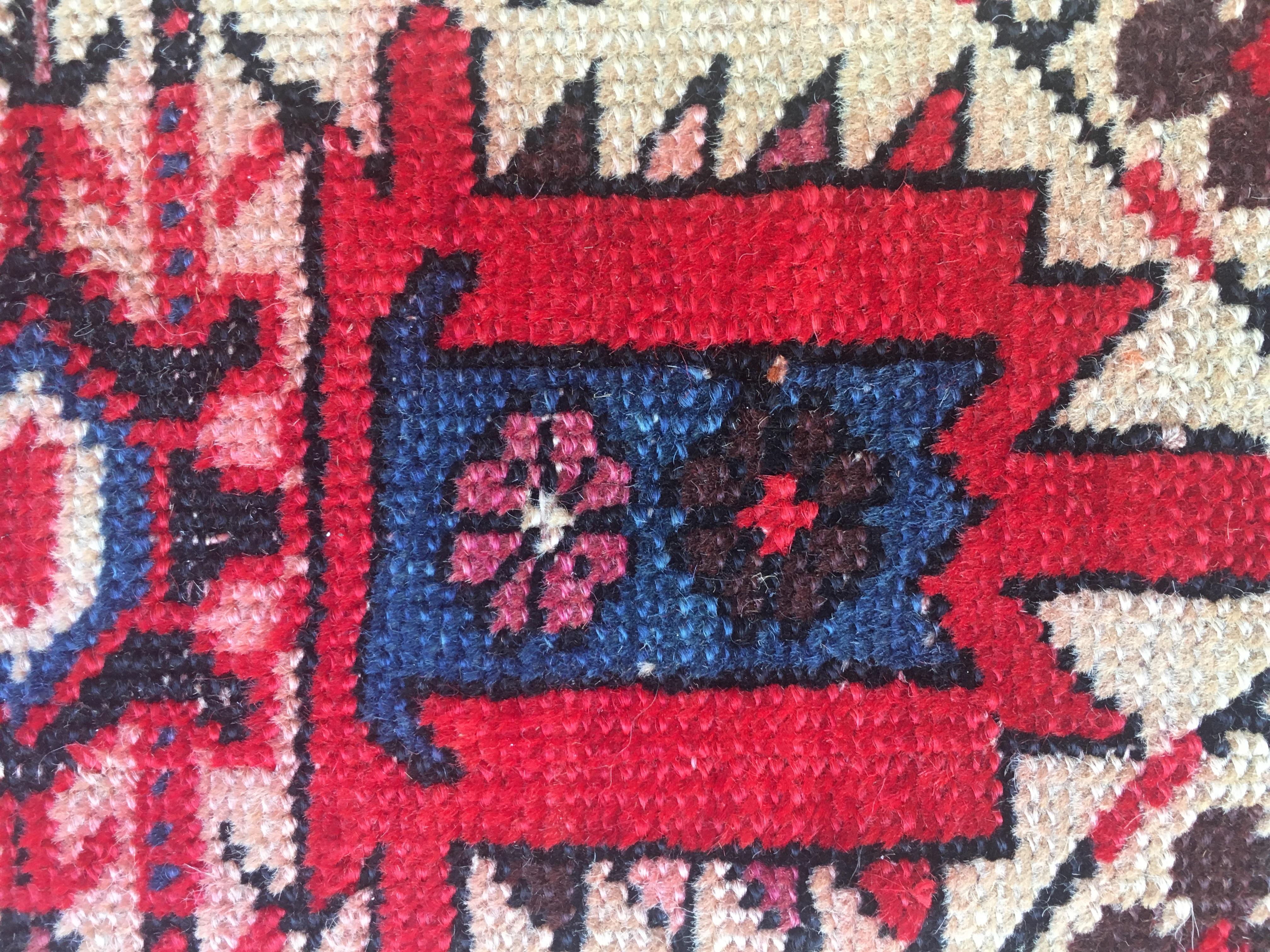 Laine Tapis Shirvan caucasien ancien en vente