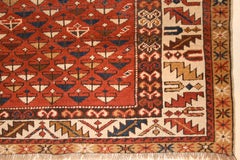 Antique Caucasian Shirvan Rug with Shield Pattern