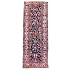 Antique Caucasian Shirvan Runner, 19th Century