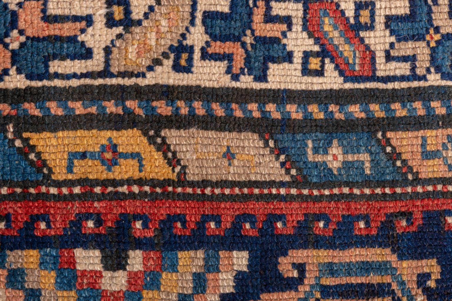 Antique Caucasian Shirvan Runner For Sale 3