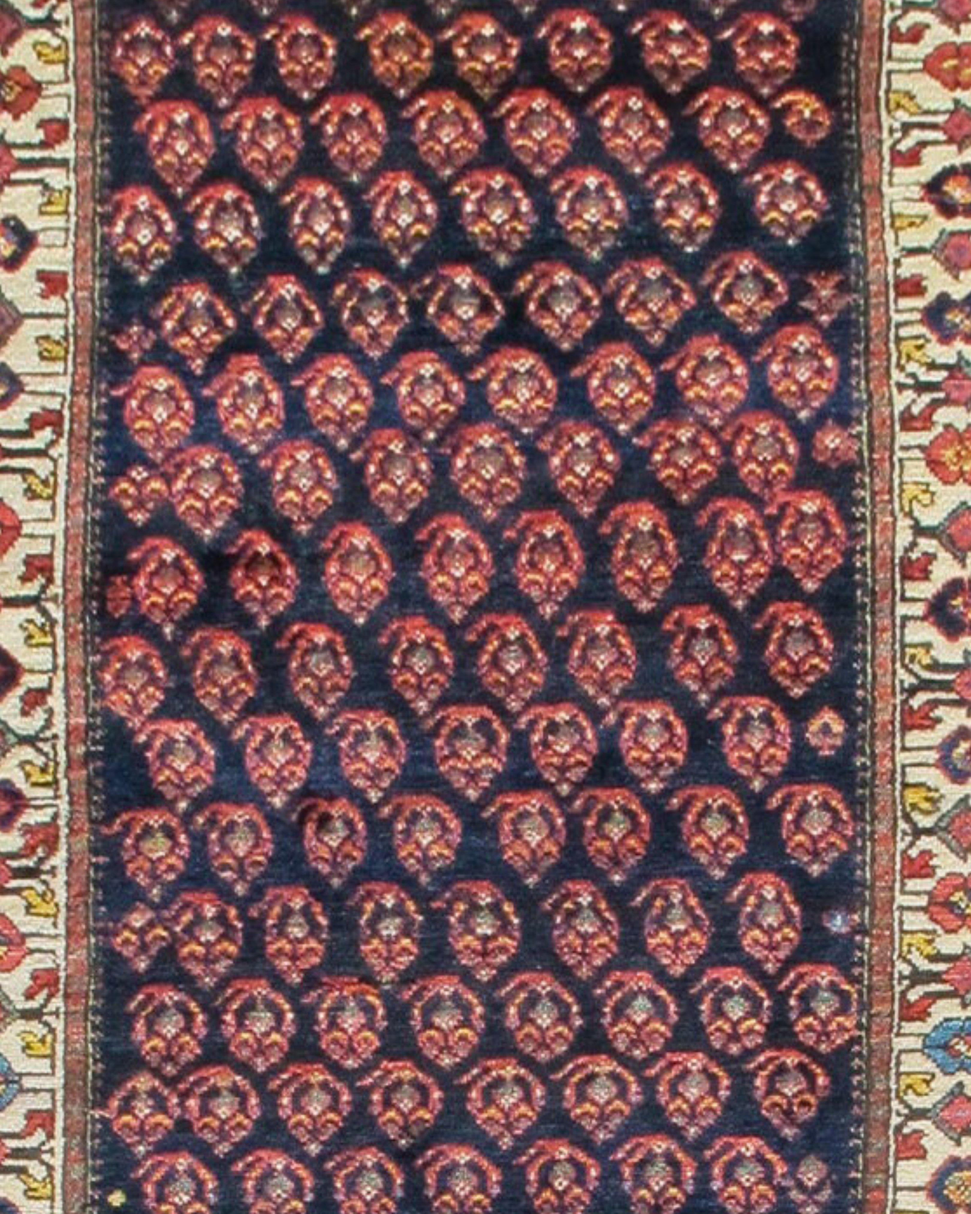 Antique Caucasian Shirvan Runner Rug, Late 19th Century

Additional Information:
Dimensions: 3'1
