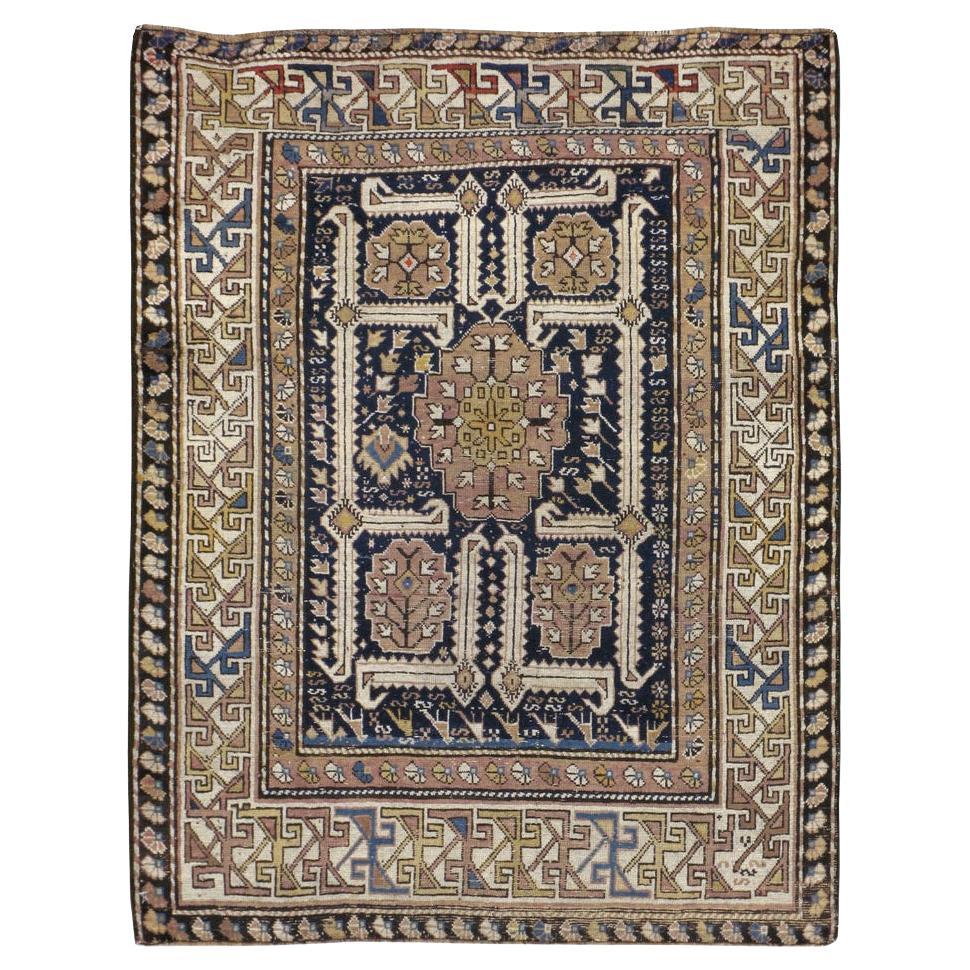 Tappeto antico caucasico Shirvan Scatter