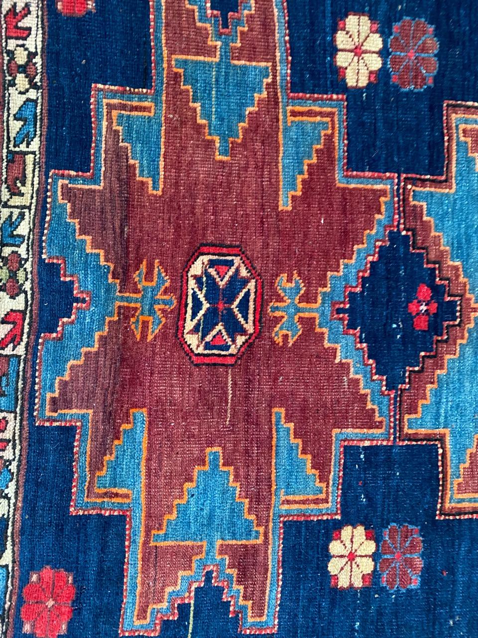 Kazak Bobyrug’s nice Antique Caucasian Shirwan Chichi Rug For Sale