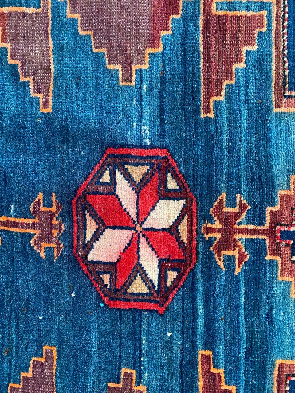 Bobyrug's schöne antike kaukasische Shirwan Chichi Teppich im Zustand „Relativ gut“ im Angebot in Saint Ouen, FR