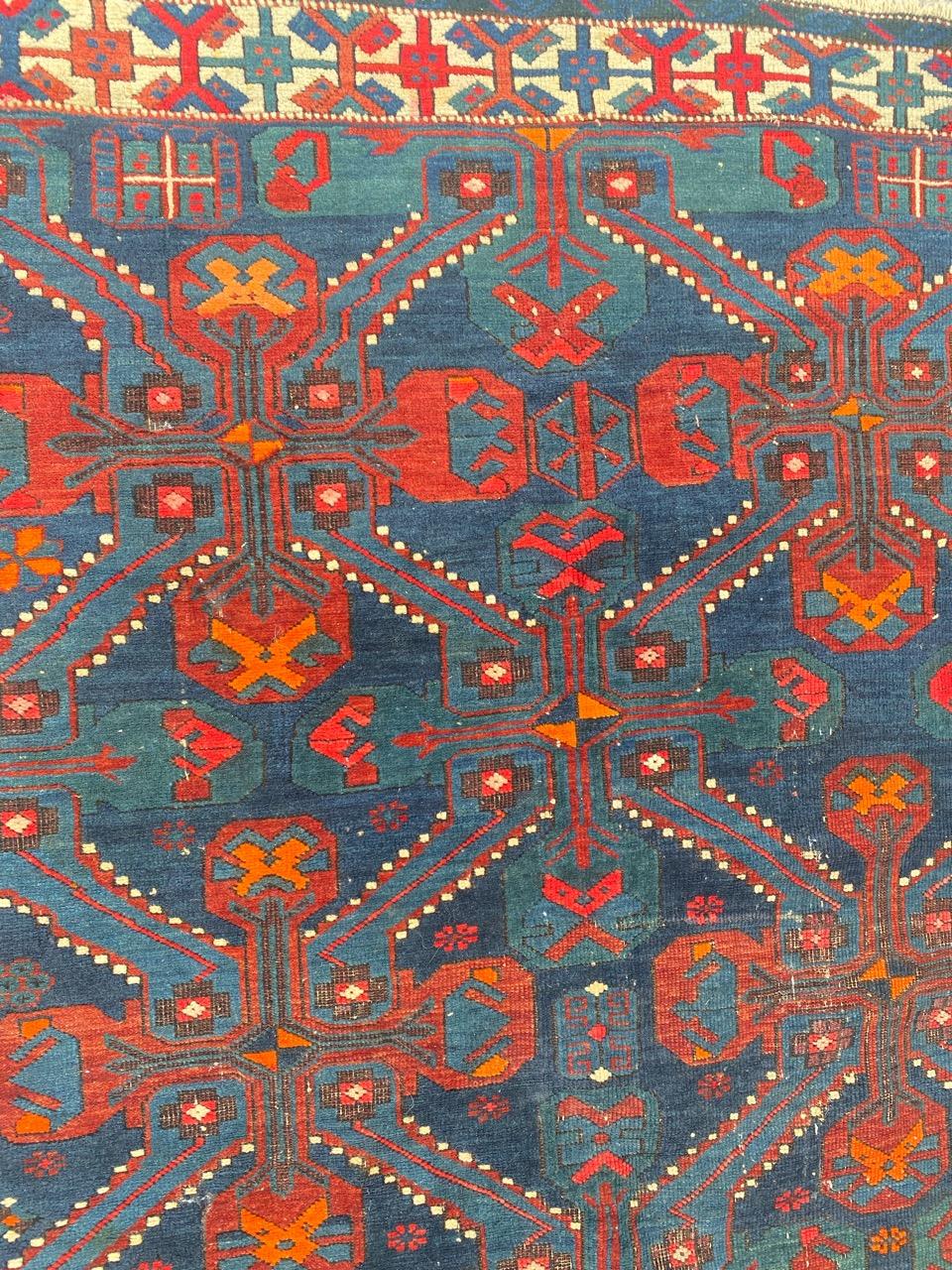 Bobyrug's Antiker Kaukasischer Schirwan Kouba Teppich im Angebot 2