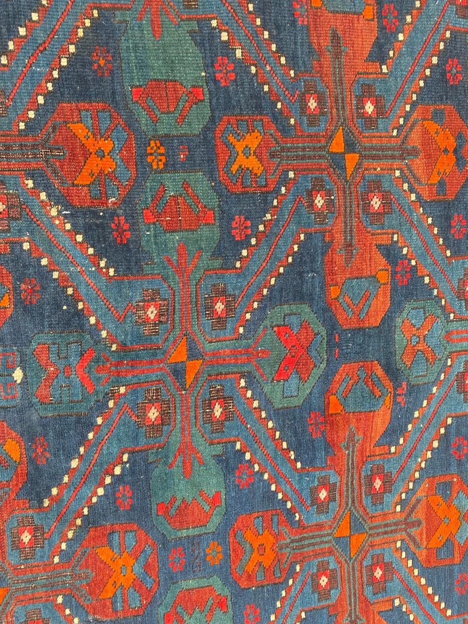 Bobyrug's Antiker Kaukasischer Schirwan Kouba Teppich (Aserbaidschanisch) im Angebot
