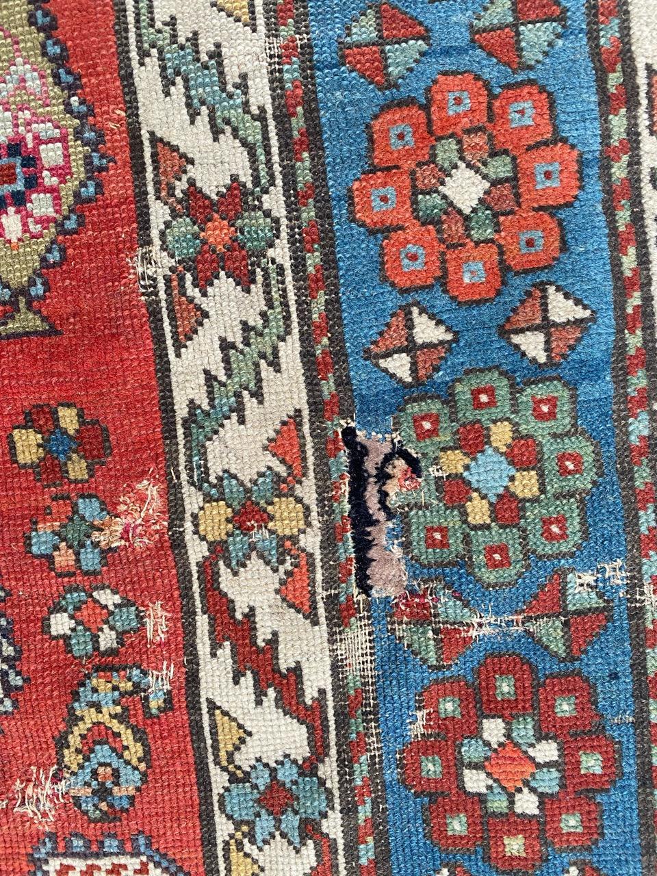 Bobyrug’s Antique Caucasian Shirwan Rug For Sale 2