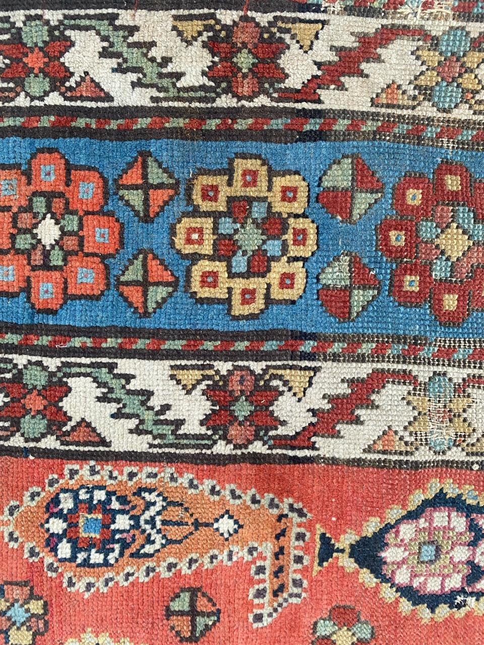 Bobyrug’s Antique Caucasian Shirwan Rug For Sale 7