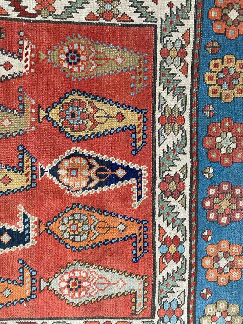 19th Century Bobyrug’s Antique Caucasian Shirwan Rug For Sale