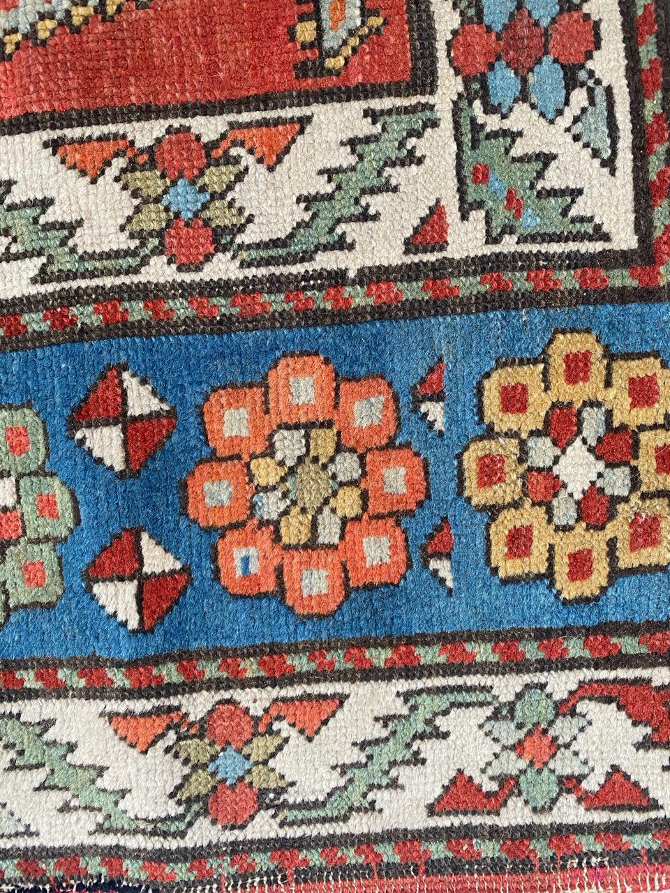 Bobyrug’s Antique Caucasian Shirwan Rug For Sale 1