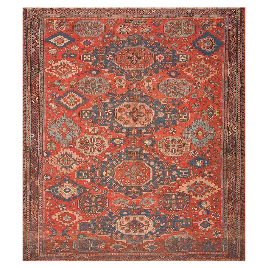 Early 20th Century Caucasian Soumak Carpet ( 8'6" x 10' -260 x 305 )