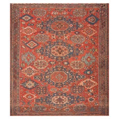 Early 20th Century Caucasian Soumak Carpet ( 8'6" x 10' -260 x 305 )