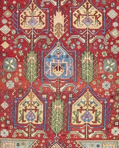 Antique Caucasian Sumak, 19th Century