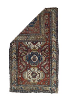 Tappeto Sumak caucasico antico 5'8" x 9'10"