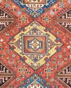 Antique Caucasian Sumak, Late 19th Century