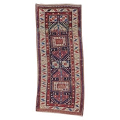 Antique Caucasian Surahani Baku Runner, Circa 1900