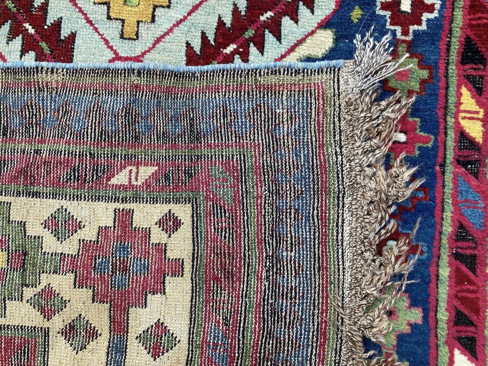 Tapis ancien caucasien Talish 2.97m X 1.22m en vente 11