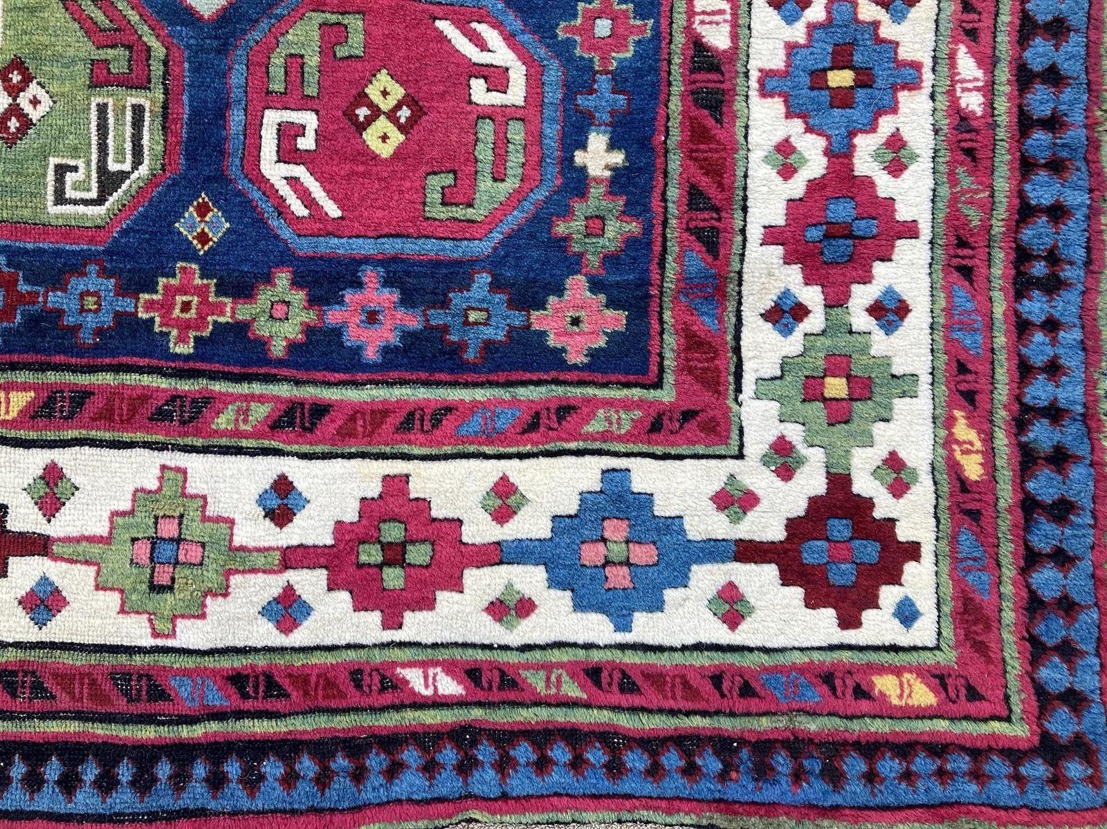 Tapis ancien caucasien Talish 2.97m X 1.22m en vente 1