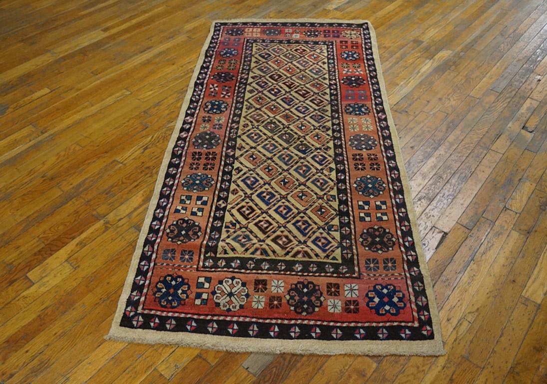 Antique Caucasian-Talish rug, size: 3'0