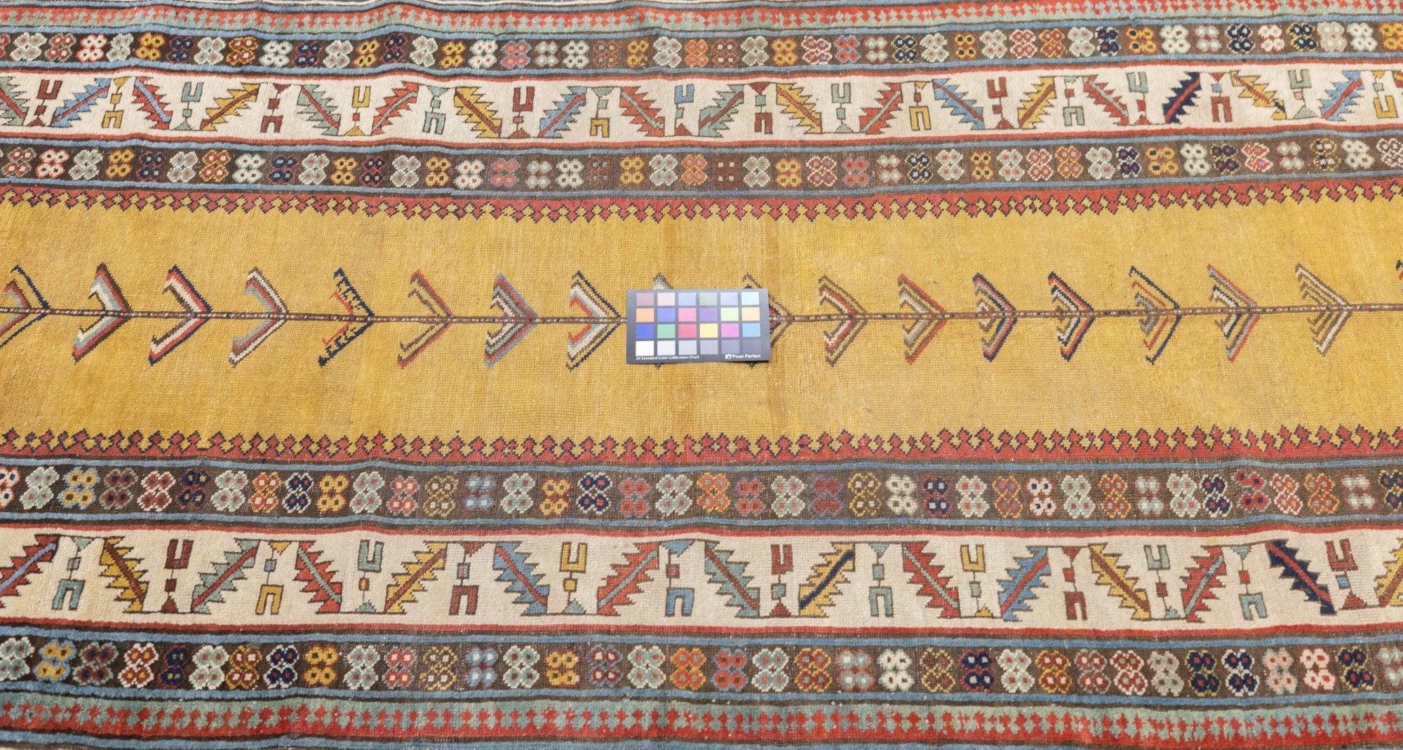 Tapis talish caucasien ancien de 3'5'' x 7'11'' en vente 3