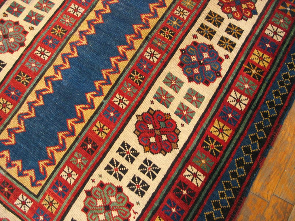 Hand-Knotted Antique Caucasian-Talish Rug For Sale