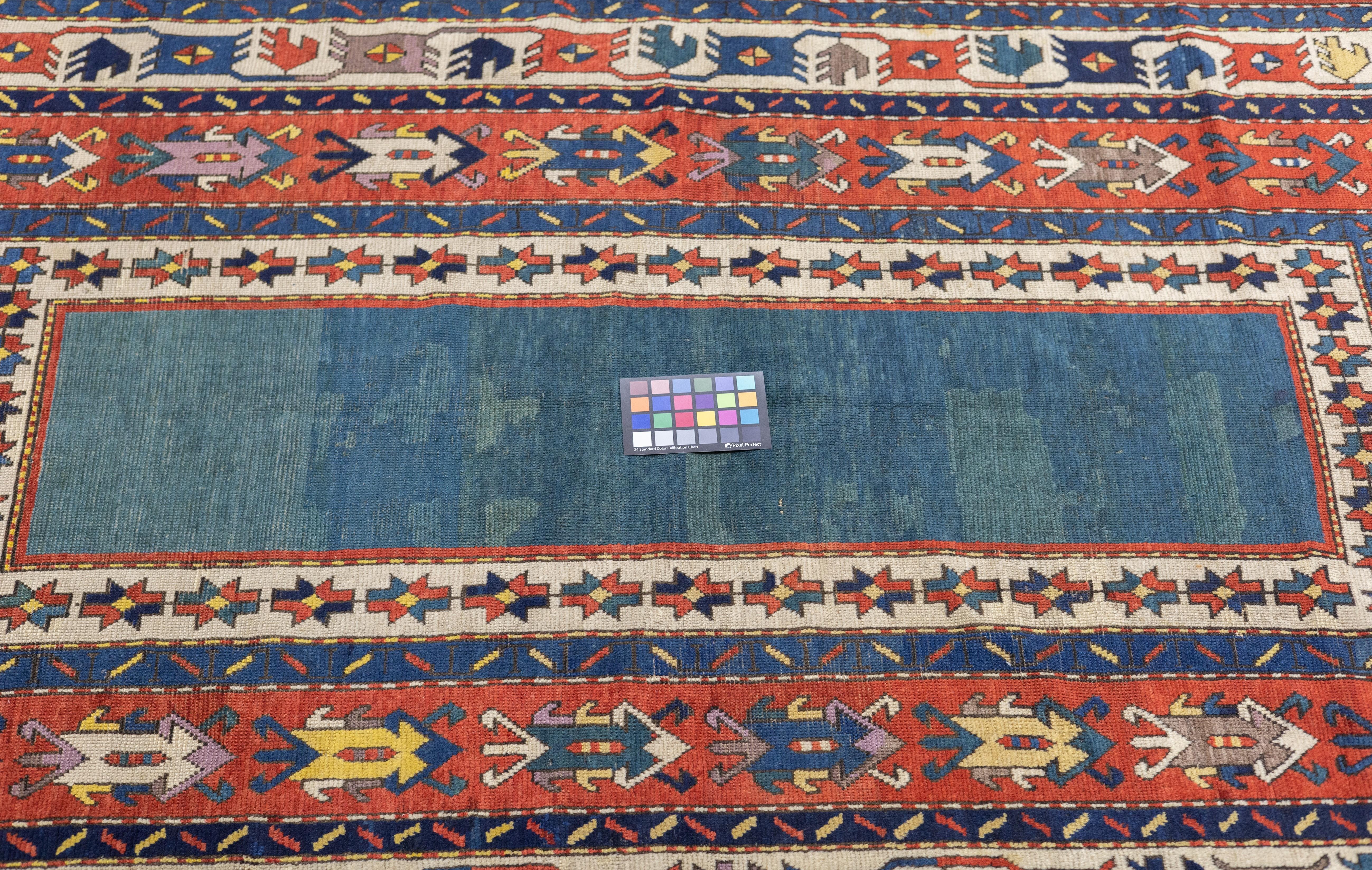 Tapis talish caucasien ancien 4'4'' x 8'0