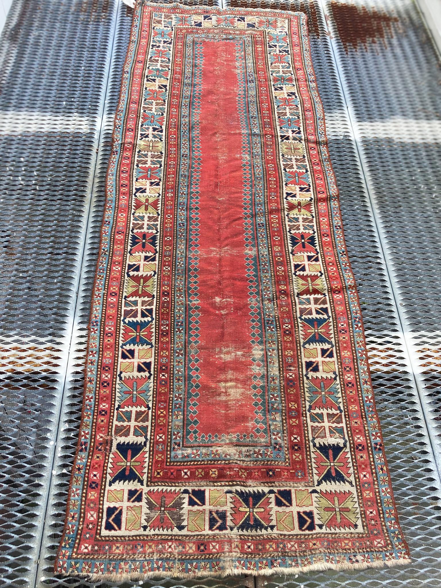 Alfombra antigua caucásica Talish Caucásico en venta