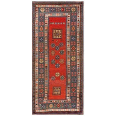 Kaukasischer Talish-Teppich des 19. Jahrhunderts ( 4' x 8'8" - 122 x 264")