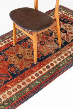 Antique Caucasian Talish Runner