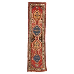 Tapis Shirvan caucasien ancien Tapis tribal 