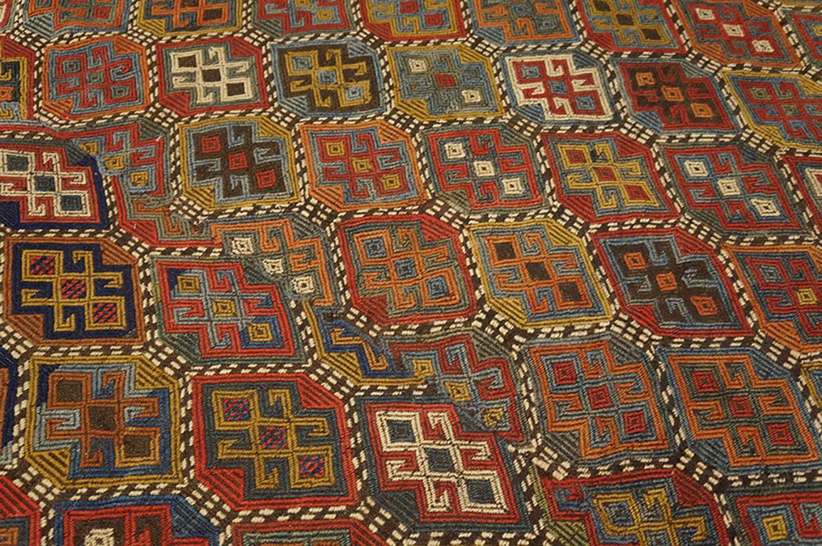 Antique Caucasian - Verneh rug. Size: 5'8